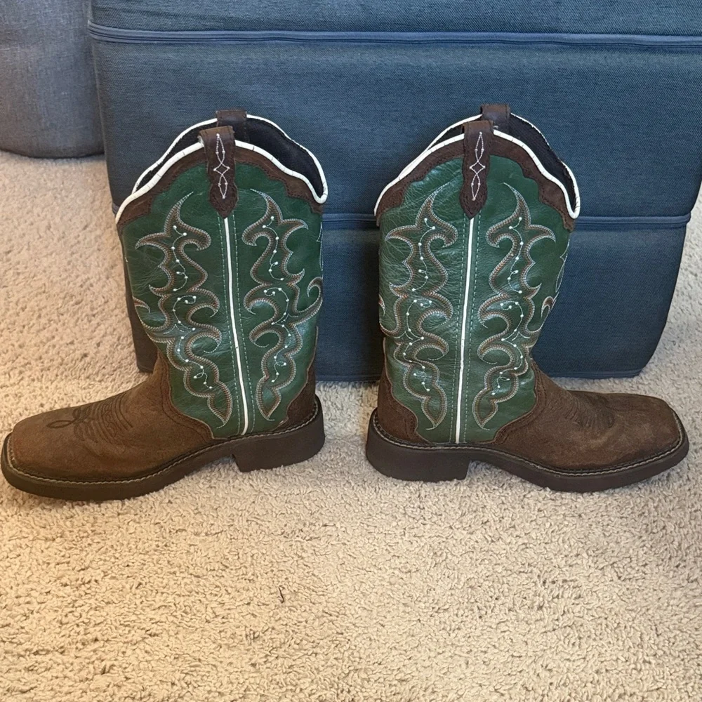 Justin Ladies Gypsy Raya Square Toe Boots - Picture 6 of 16